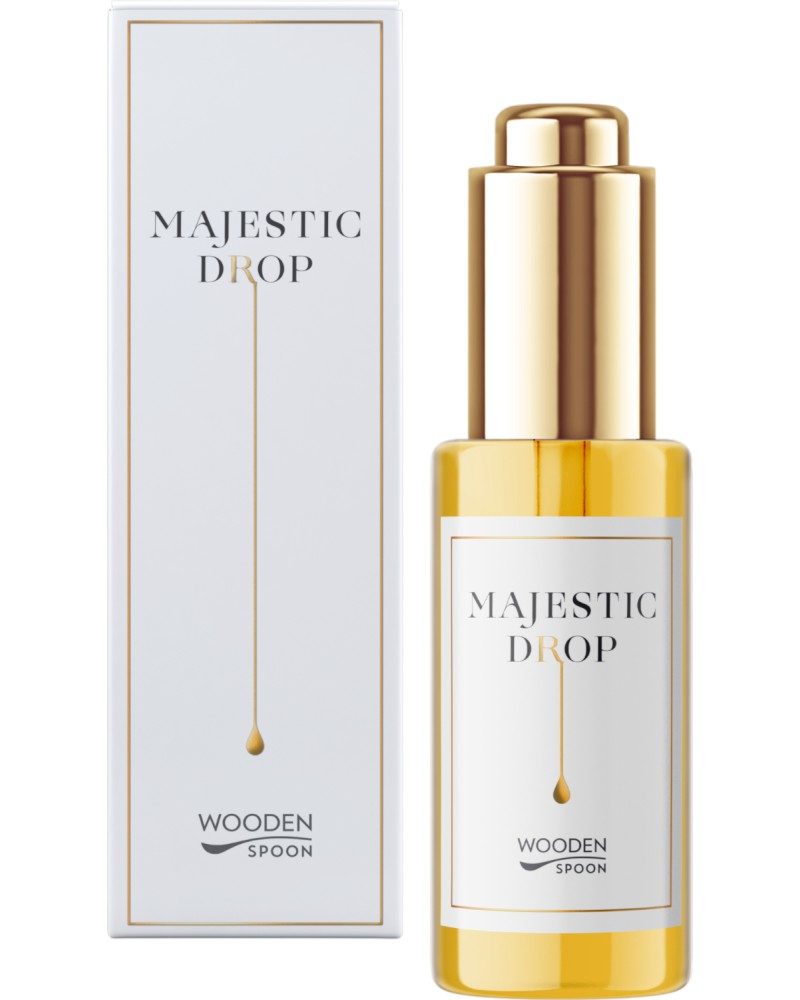 Wooden Spoon Majestic Drop Wooden Spoon Majestic Drop - Луксозен серум за лице против бръчки - серум