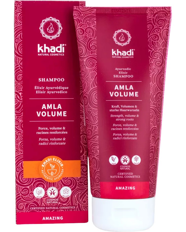Khadi Amla Volume Shampoo -        - 