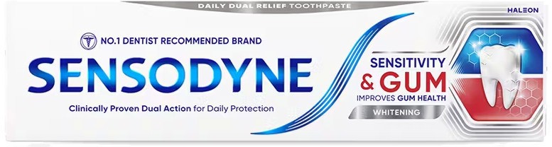Sensodyne Sensitivity & Gum Whitening Toothpaste -          -   