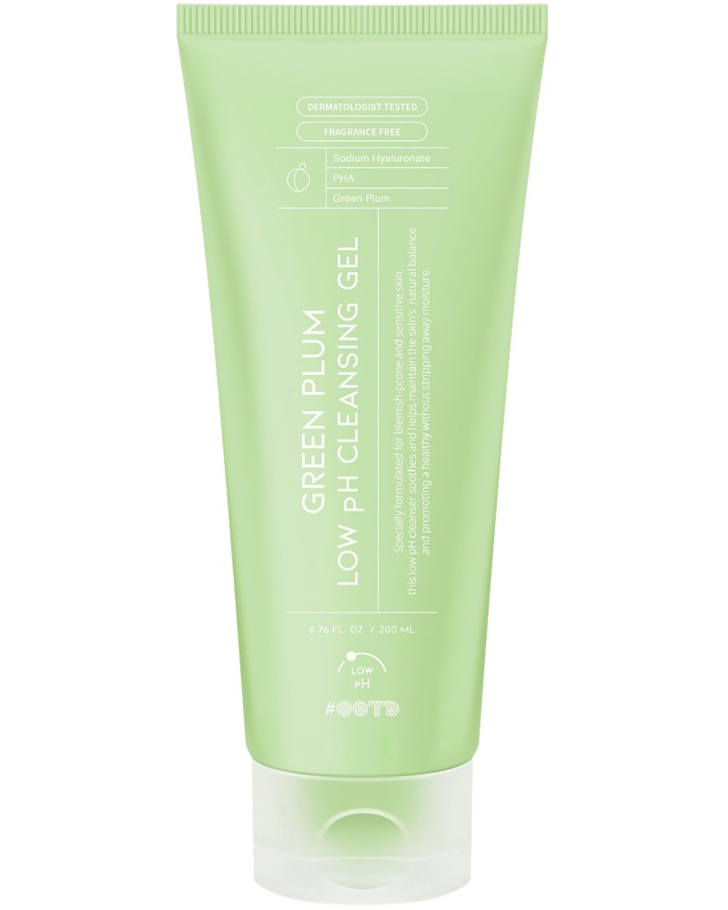 OOTD Green Plum Low pH Cleansing Gel - ��������� ��� ��� ������ ����� � ����� pH �� ������������ ���� �� ������� Green Plum  - ���