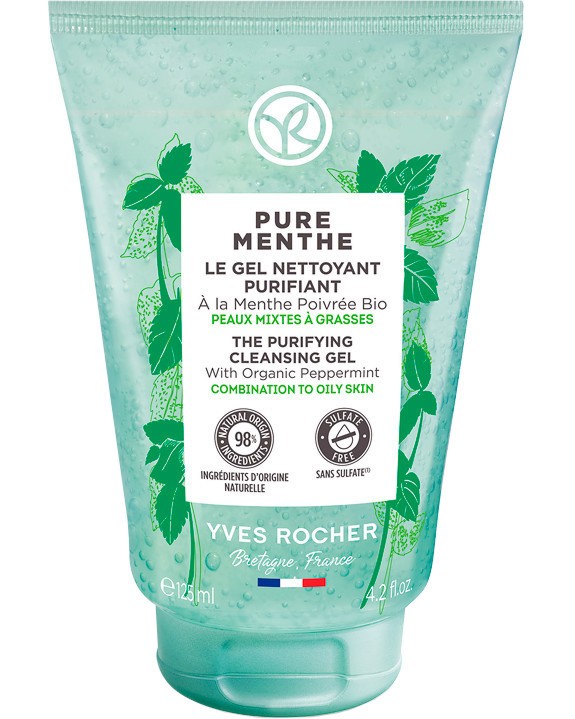 Yves Rocher Pure Menthe Cleansing Gel -          Pure Menthe - 
