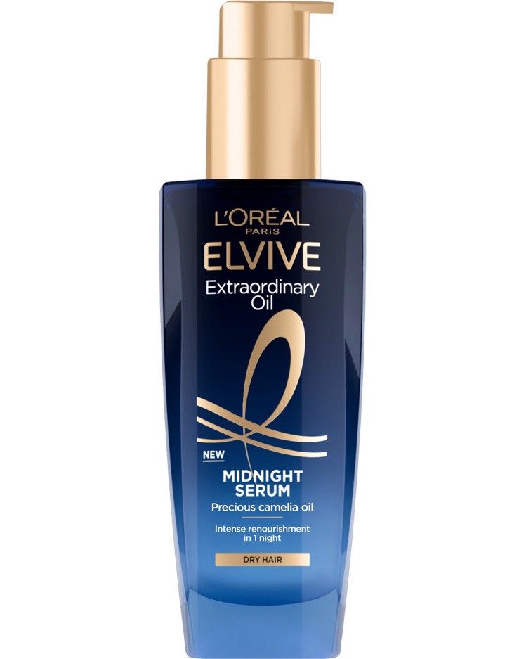Нощен серум за суха коса Elseve Extraordinary - store.bg