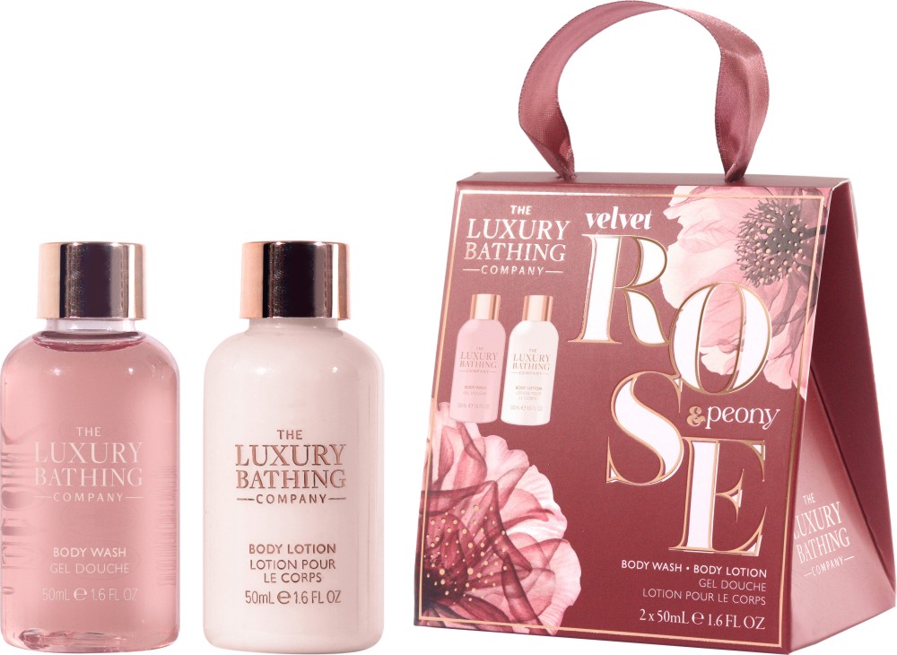   The Luxury Bathing Company Velvet Rose & Peony -       - 