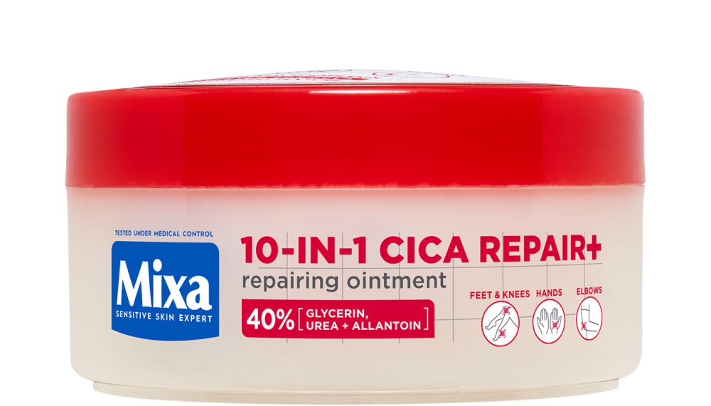 Mixa 10-in-1 Cica Repair+ Repairing Ointment -           - 