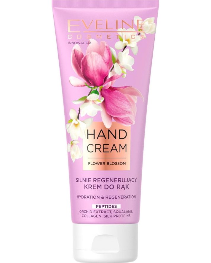 Eveline Flower Blossom Hydration & Regeneration Hand Cream -       - 