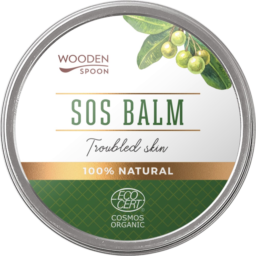 Wooden Spoon Troubled Skin SOS Balm - ��� ������ �� ��������� ���� � ����� �� ������ � ������ ����� - ������