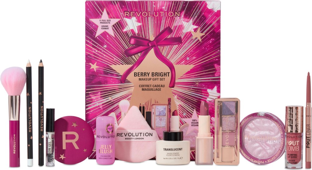Makeup Revolution Berry Bright Makeup Gift Set -       - 