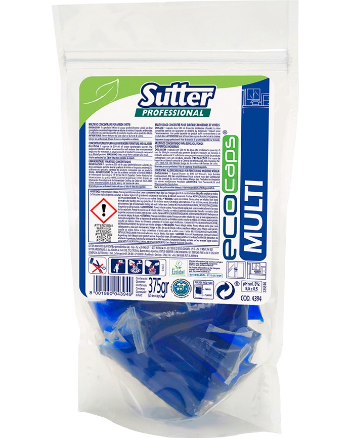    Sutter Professional Ecocaps Multi - 25  x 15 g -  