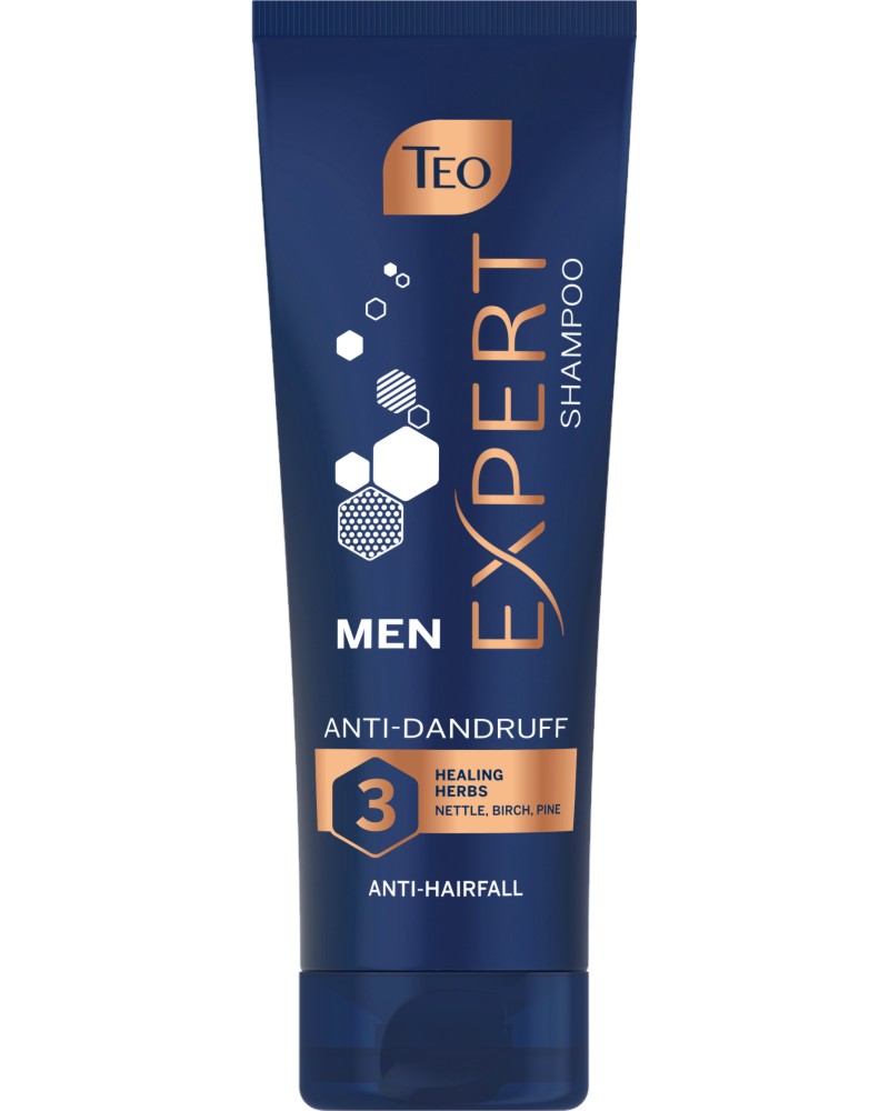 Teo Expert Anti-Dandruff Men Shampoo -         Expert - 