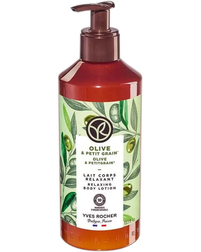 Yves Rocher Olive & Petitgrain Relaxing Body Lotion - ������ �� ���� � ������ �� ������� � �������� �� ������� Olive & Petitgrain - ������