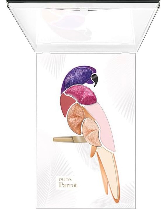PUPA Milano Parrot Eyeshadow Palette 004 Copacabana -   7     - 