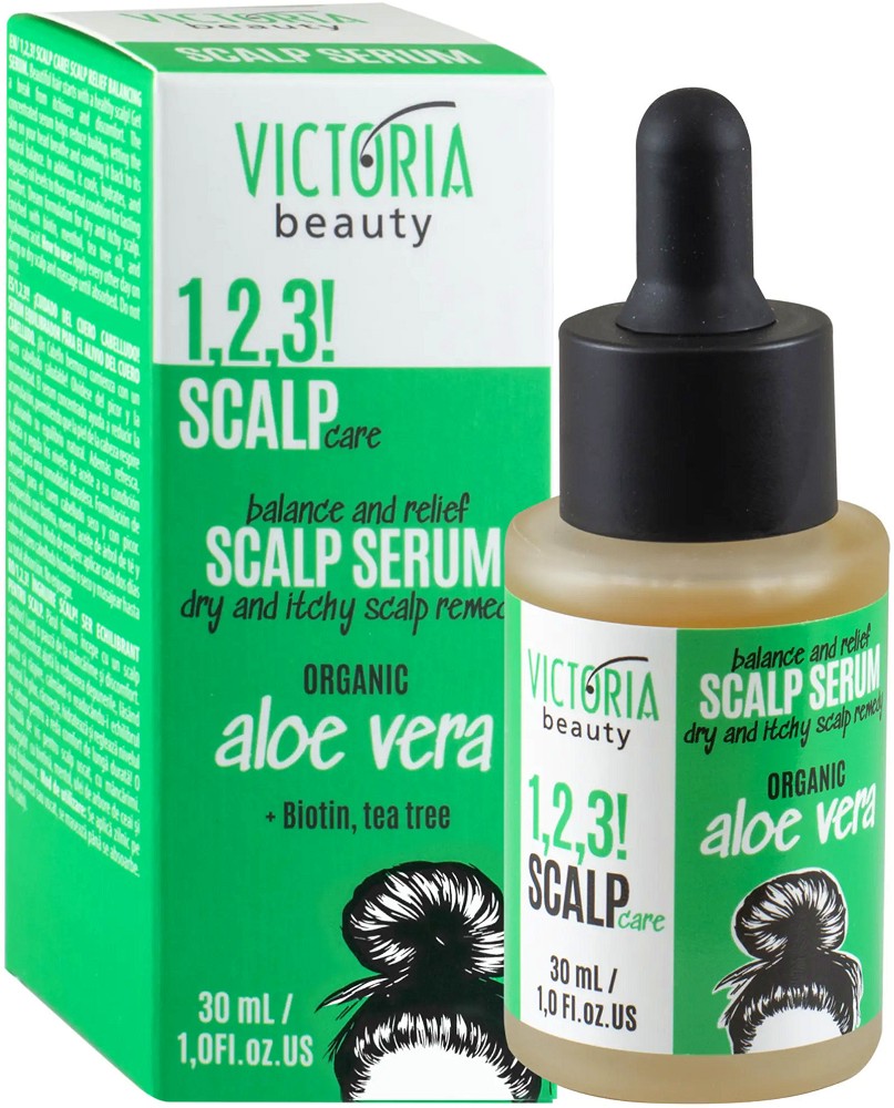 Victoria Beauty 1,2,3! SCALP CARE! Serum -        1,2,3! - 