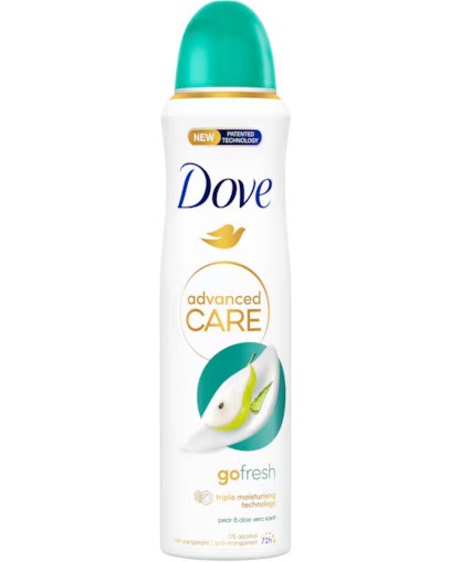 Dove Go Fresh Pear & Aloe Vera Anti-Perspirant -      Go Fresh - 