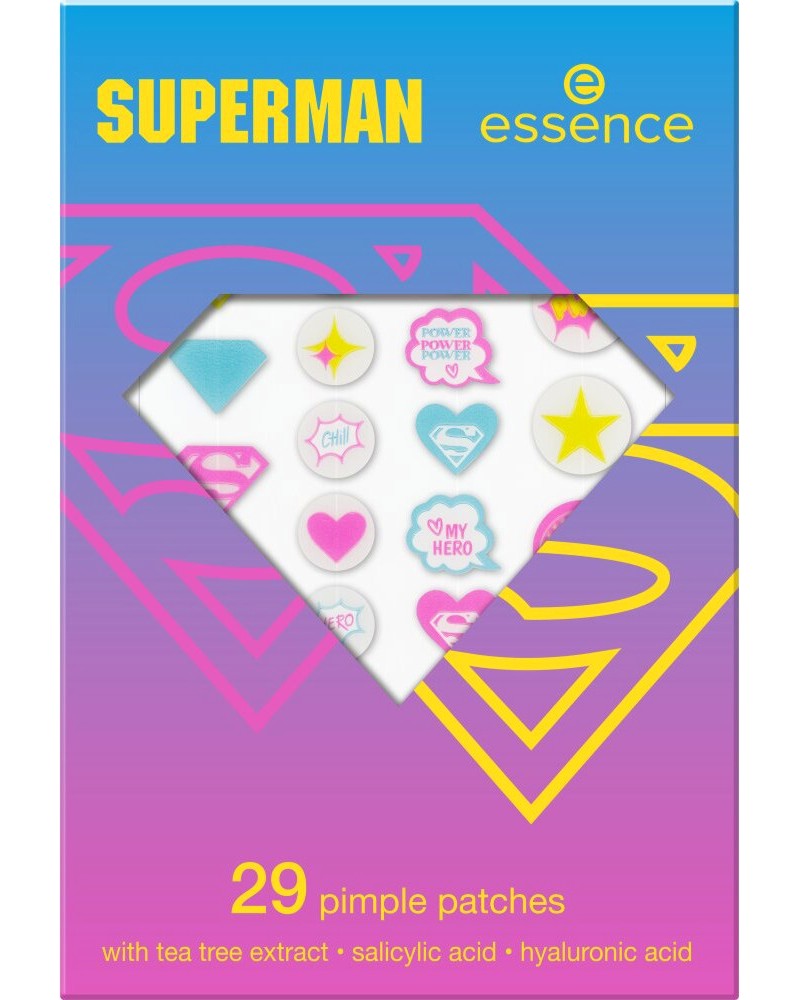 Essence Superman Pimple Patches -      Superman - 