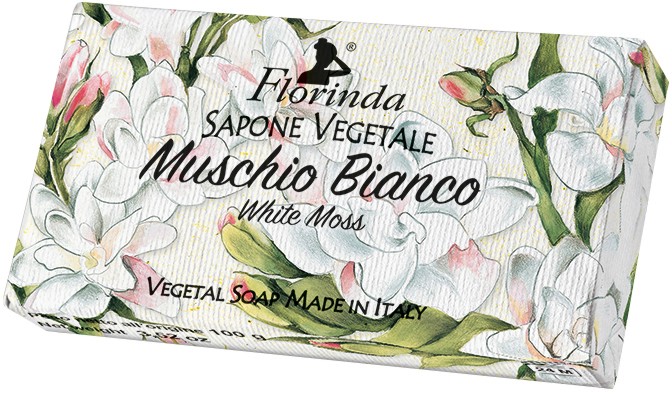 Florinda White Musk Vegetal Soap -        - 