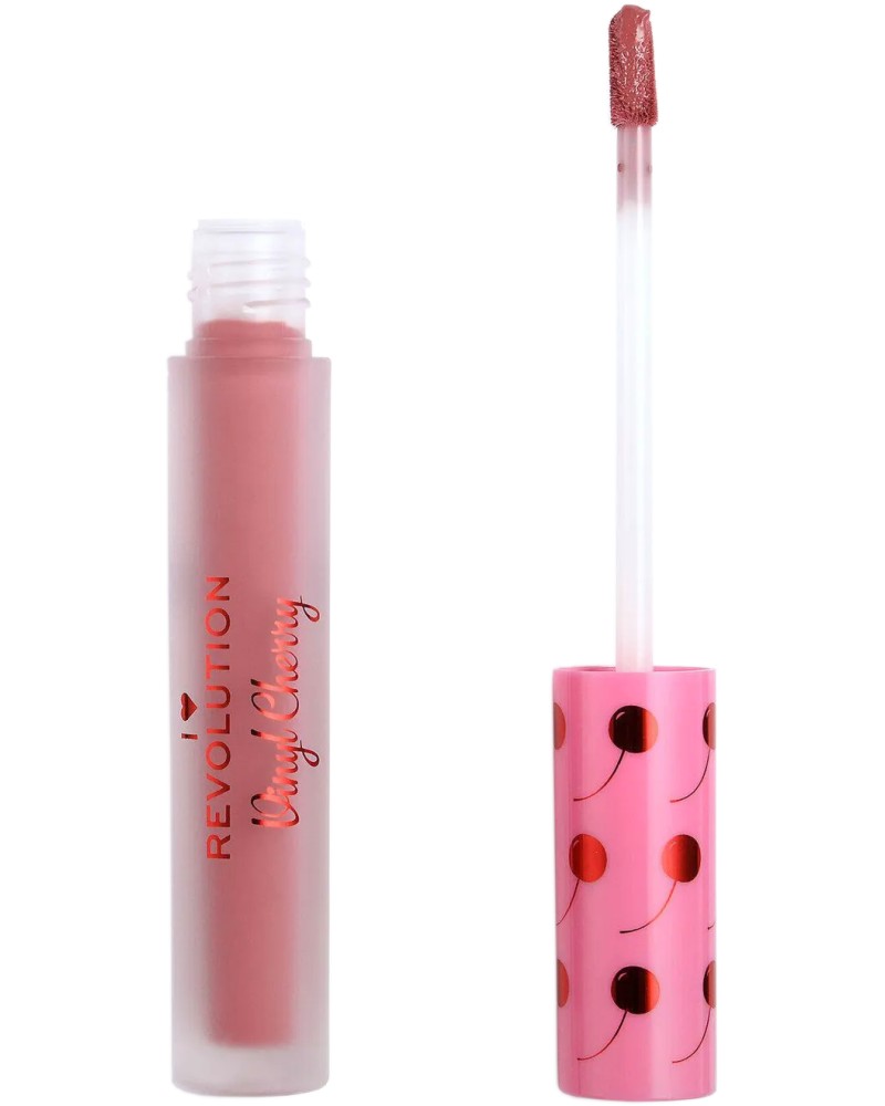 I Heart Revolution Vinyl Cherry Liquid Lipstick -      - 