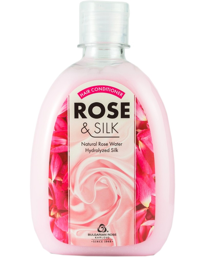 Bulgarian Rose Hair Conditioner Rose & Silk -        - 