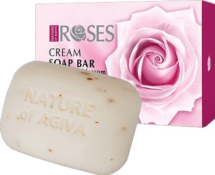 Nature of Agiva Roses Soap - ����� � ��������� ����� ���� �� ������� Roses - �����