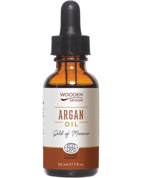 Wooden Spoon Gold of Morocco Argan Oil Wooden Spoon Gold of Morocco Argan Oil - Био масло от арган - масло