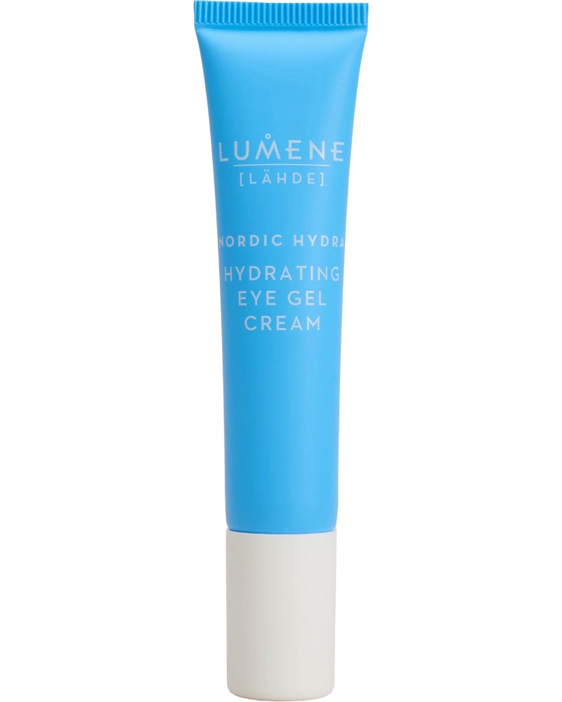 Lumene Lahde Nordic Hydra Hydrating Eye Gel Cream Lumene Lahde Nordic Hydra Hydrating Eye Gel Cream - Хидратиращ околоочен гел-крем от серията Lahde - продукт