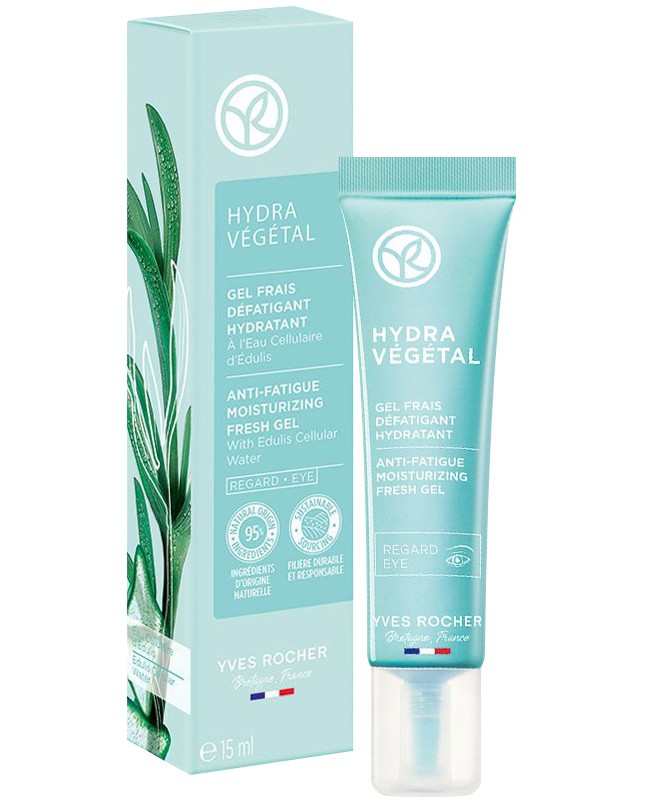 Yves Rocher Hydra Vegetal Anti-Fatigue Moisturizing Gel -      Hydra Vegetal - 