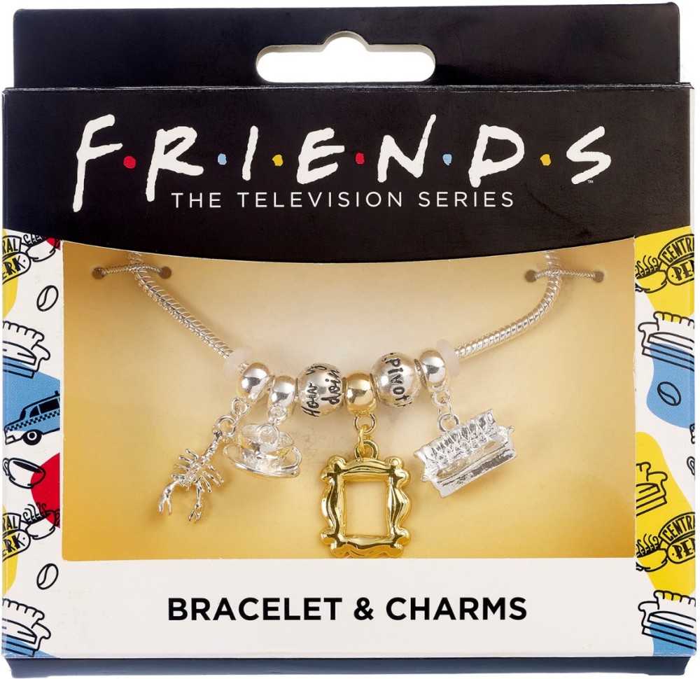 Гривна с талисмани The Carat Shop Friends Гривна с талисмани The Carat Shop Friends - На тема Приятели - продукт