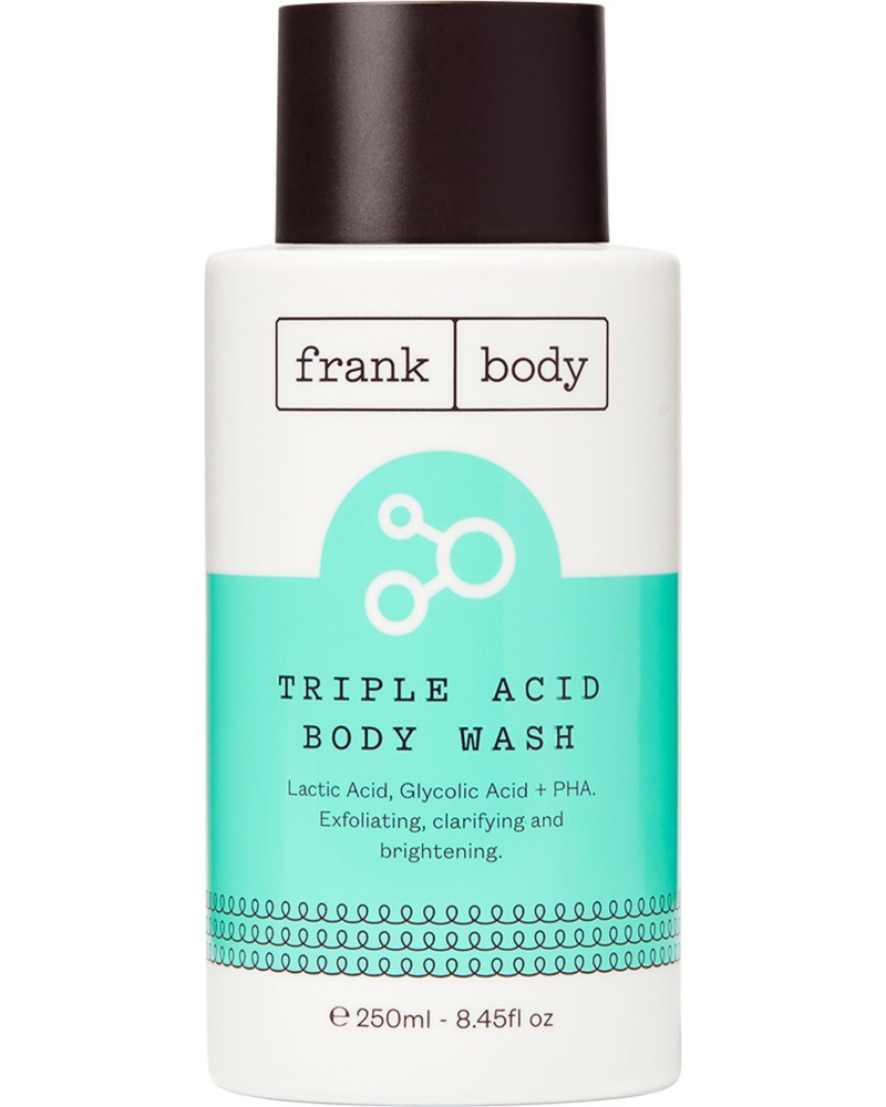 Frank Body Triple Acid Body Wash - ��� ��� �� ���� � ������, ��������� � PHA �������� - ��� ���