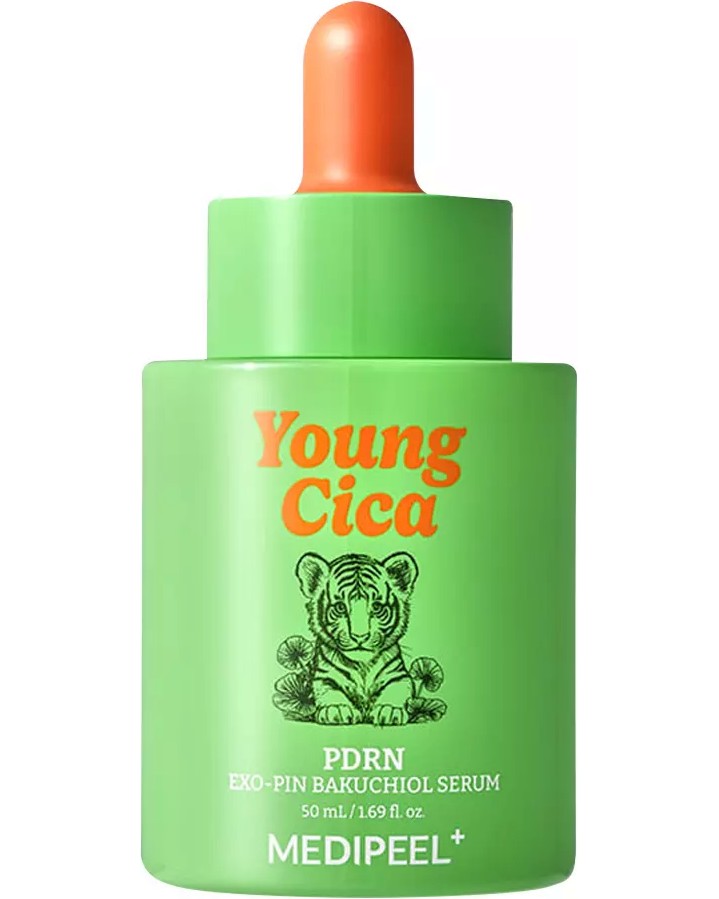 MEDI-PEEL Young Cica PDRN Exo-Pin Bakuchiol Serum MEDI-PEEL Young Cica PDRN Exo-Pin Bakuchiol Serum - Серум за лице против бръчки с бакучиол от серията Young Cica - серум