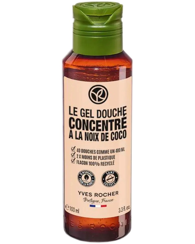 Yves Rocher Coconut Concentrated Shower Gel -          Coconut -  