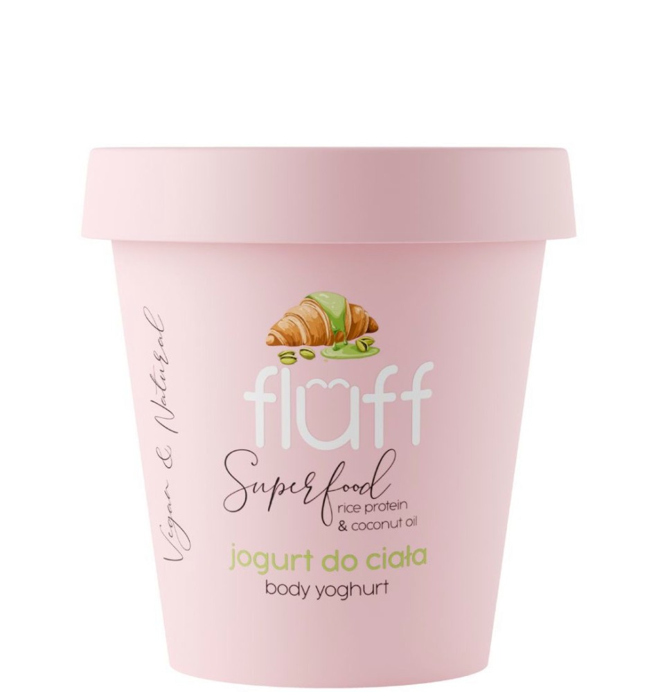 Fluff Superfood Pistachio Body Yoghurt Fluff Superfood Pistachio Body Yoghurt - Йогурт за тяло с аромат на шамфъстък - продукт