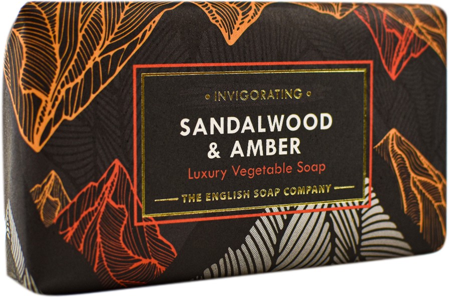 English Soap Company Sandalwood & Amber Soap - �������� ����� � ������ �� ��������� ����� � ����� - �����