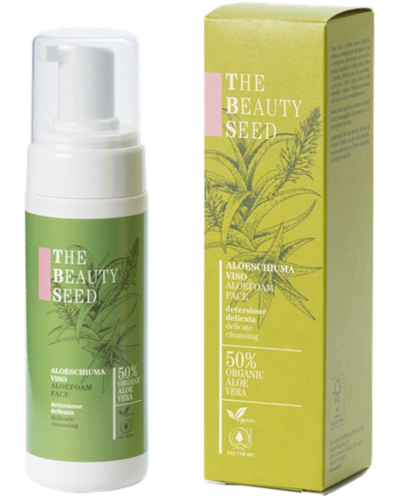 Bioearth The Beauty Seed Aloe Foam Face -          The Beauty Seed - 