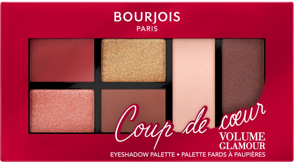 Bourjois Volume Glamour Coup De Coeur Eyeshadow Palette -   6     - 