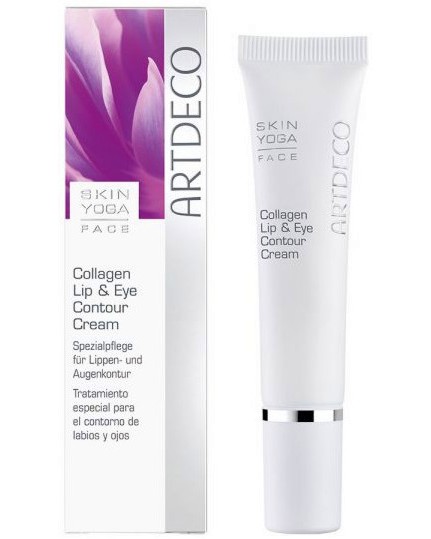 Artdeco Skin Yoga Face Collagen Lip & Eye Contour Cream -           Skin Yoga - 
