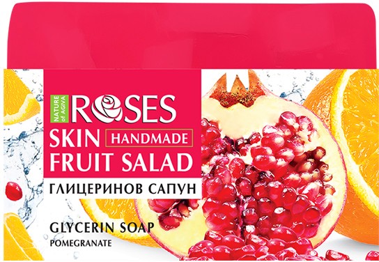 Nature of Agiva Roses Fruit Salad Glycerin Soap -         Fruit Salad - 