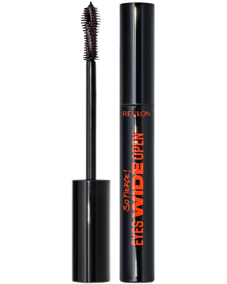 Revlon So Fierce! Eyes Wide Open Mascara Revlon So Fierce! Eyes Wide Open Mascara - Спирала за обемни мигли - спирала