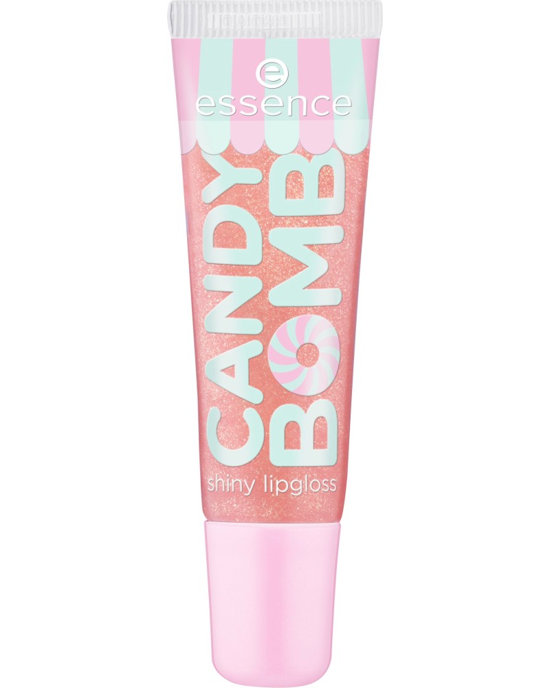 Essence Candy Bomb Shiny Lipgloss Essence Candy Bomb Shiny Lipgloss - Блестящ гланц за устни с аромат на бонбони - гланц