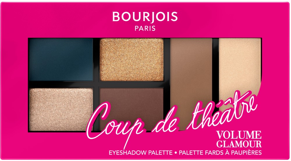 Bourjois Volume Glamour Coup De Theatre Eyeshadow Palette -   6     - 