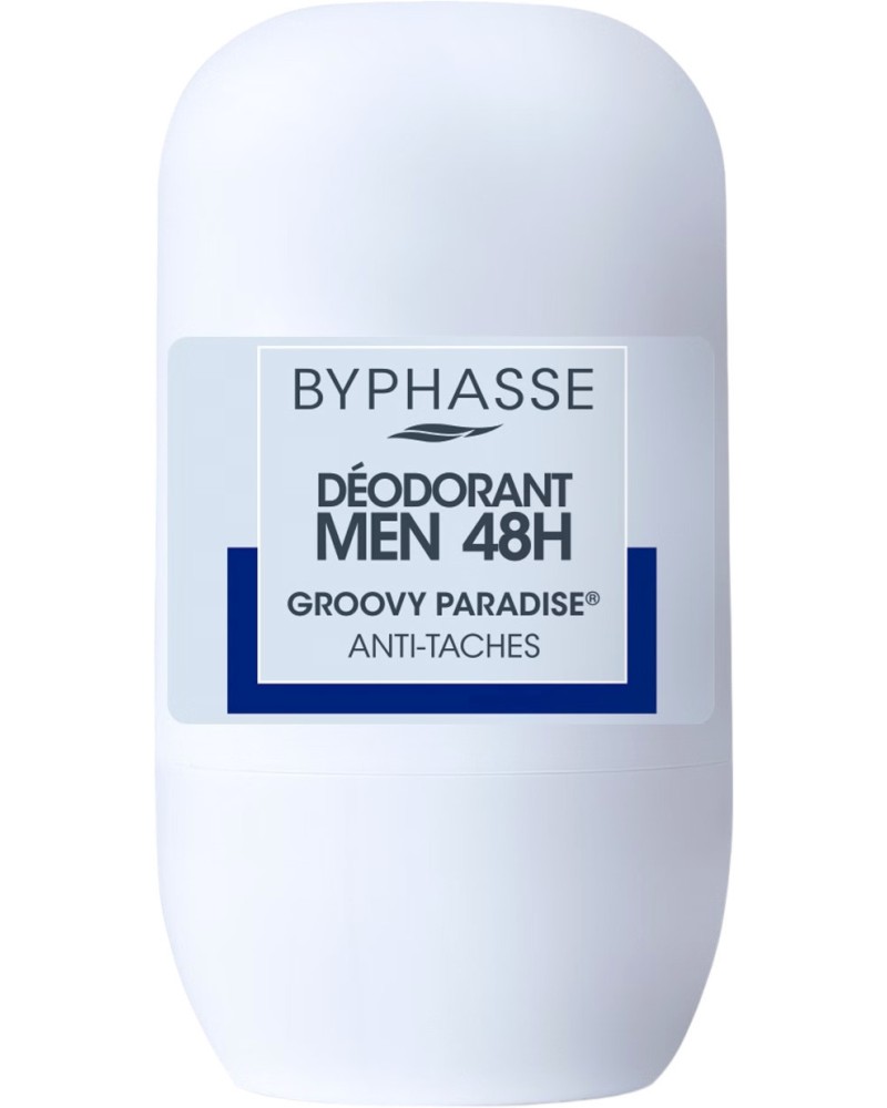 Byphasse Men Groovy Paradise 48H Deodorant -    - 