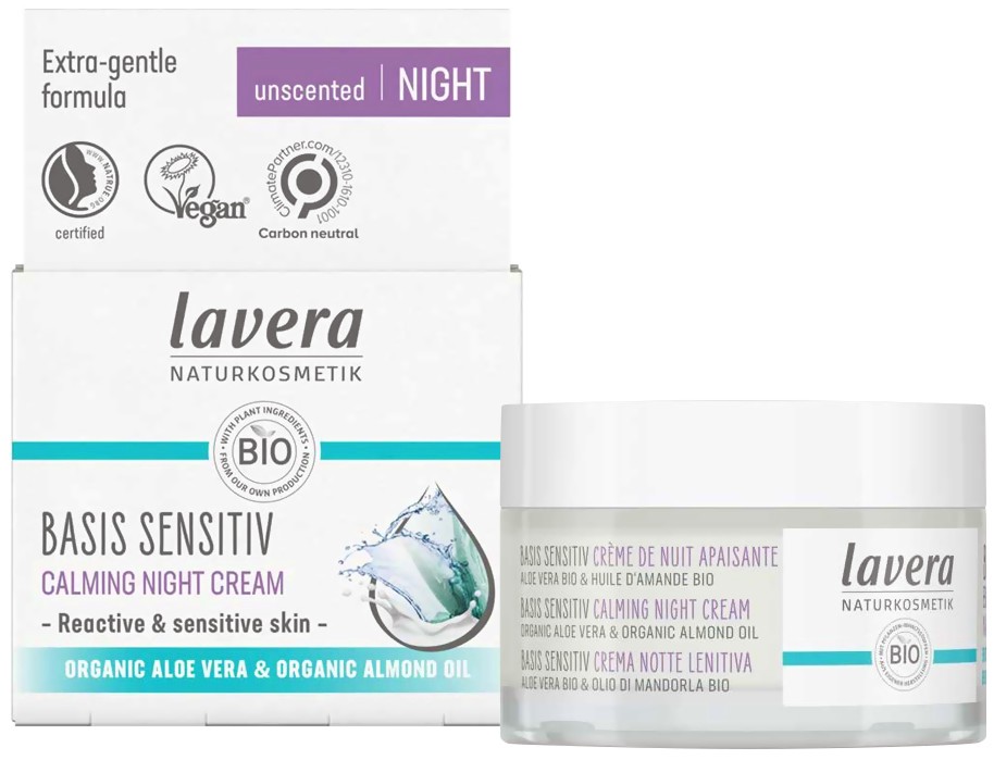 Lavera Basis Sensitiv Calming Night Cream -         Basis Sensitiv - 