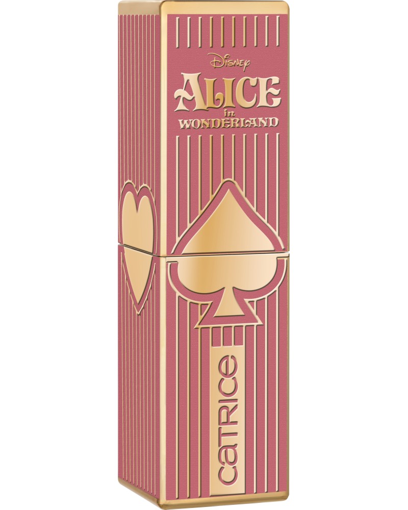 Catrice Disney Alice in Wonderland Semi-Matte Lipstick Catrice Disney Alice in Wonderland Semi-Matte Lipstick - Червило за устни с полуматов завършек от серията Disney Alice in Wonderland - червило