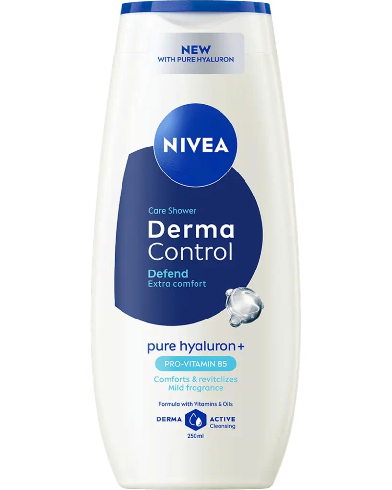 Nivea Derma Control Defend Shower Gel -       B5   Derma Control Defend -  