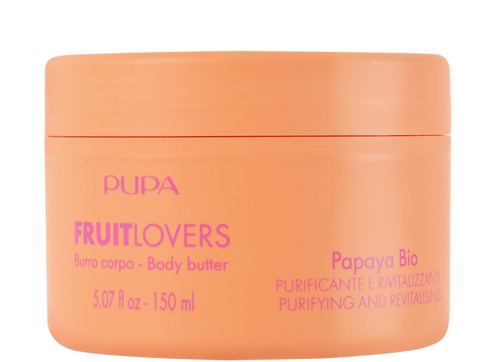 PUPA Milano Fruit Lovers Papaya Bio Body Butter -         Fruit Lovers - 