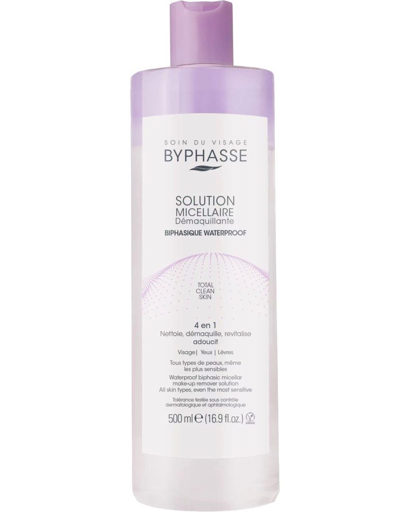 Byphasse Waterproof Biphasic Micellar Solution -       - 