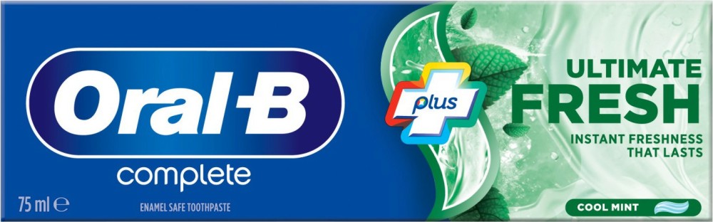 Oral-B Complete Plus Ultimate Fresh Toothpaste -     -   