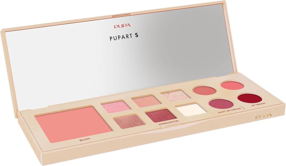 PUPA Milano Pupart S Make Up Palette 001 PUPA Milano Pupart S Make Up Palette 001 - Палитра с грим за лице - продукт