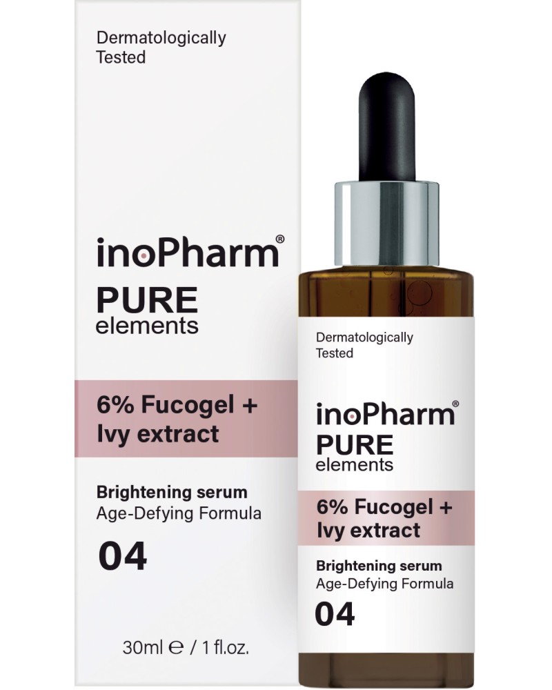 InoPharm Pure Elements 6% Fucogel + Ivy extract Brightening Serum -     6%      - 