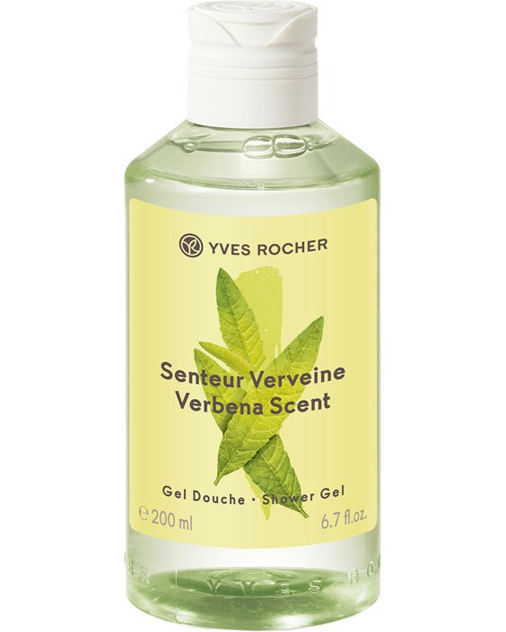 Yves Rocher Eau Fraiche Verbena Shower Gel Yves Rocher Eau Fraiche Verbena Shower Gel - Душ гел с аромат на върбинка от серията Eau Fraiche - душ гел