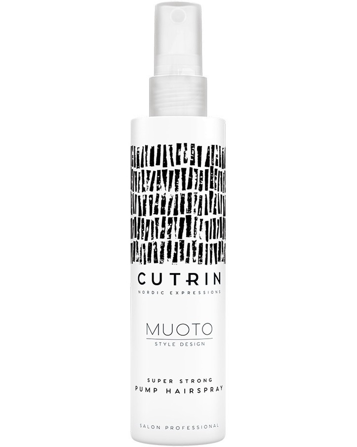 Cutrin Muoto Super Strong Pump Hair Spray -         - 