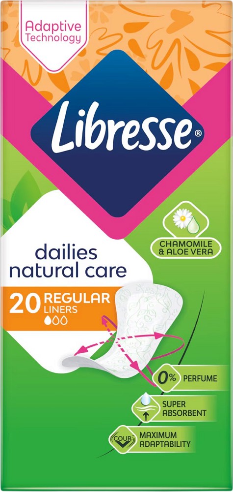 Libresse Dailies Natural Care Regular - 20 ÷ 58 ���� ��������� ��������� � ����� � ���� ���� - ������ ���������